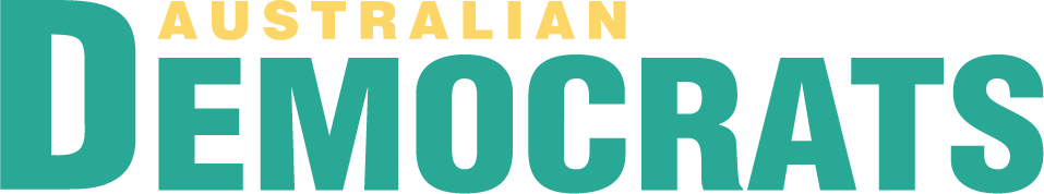 Australian Democrats — Primary wordmark — full colour